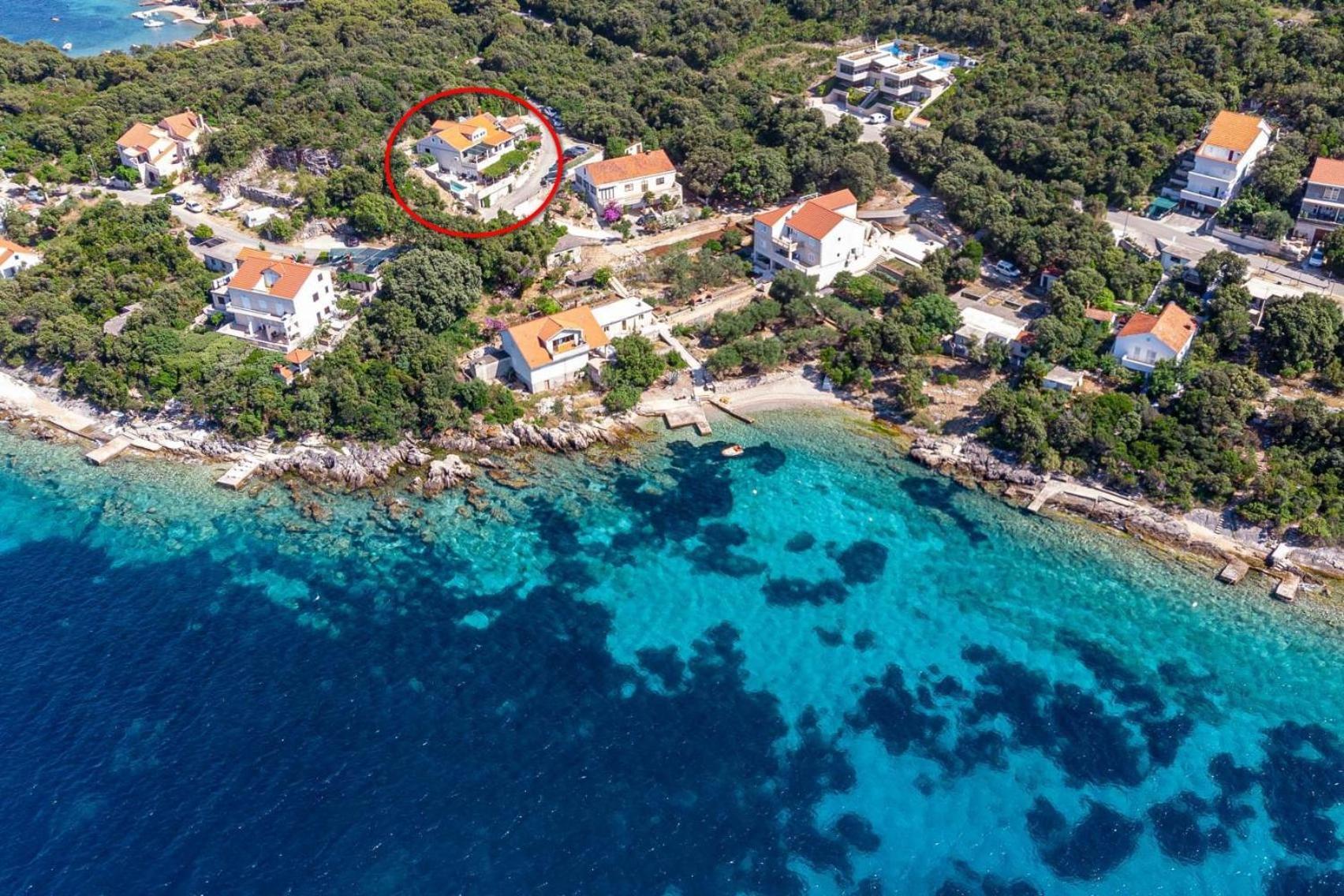 Seaside Apartments With A Swimming Pool Tri Zala, Korcula - 558 Zrnovo Bagian luar foto